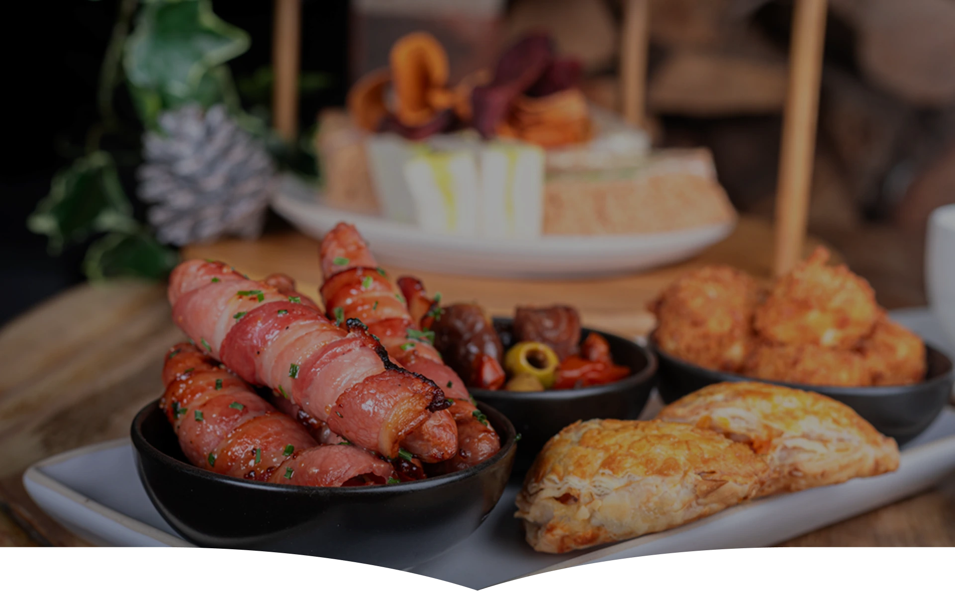 Festive high tea at Byfords