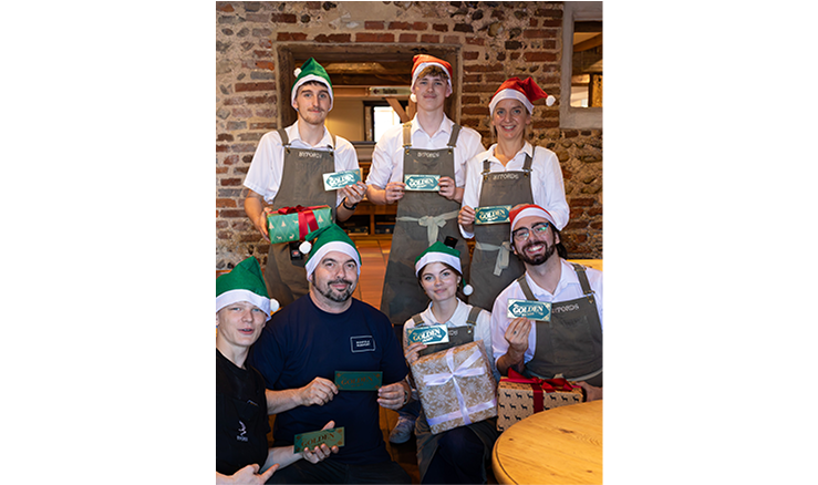 Golden tickets at Byfords