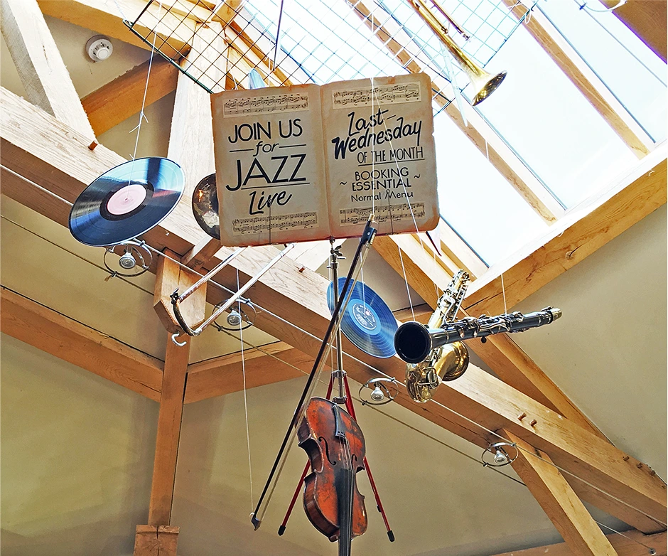 Jazz night at Byfords