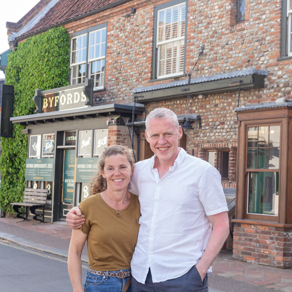 Iain and Clair Wilson