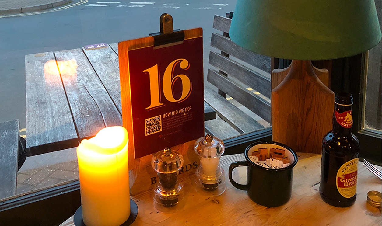 Eating in Byfords